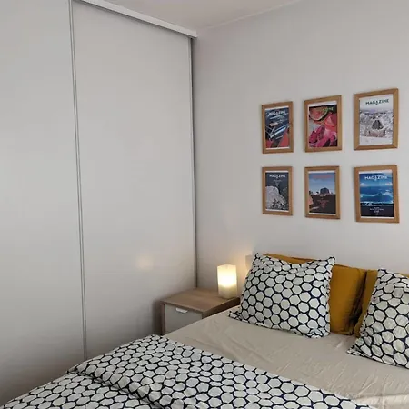 公寓 Bright Cocoon With Balcony 圣但尼